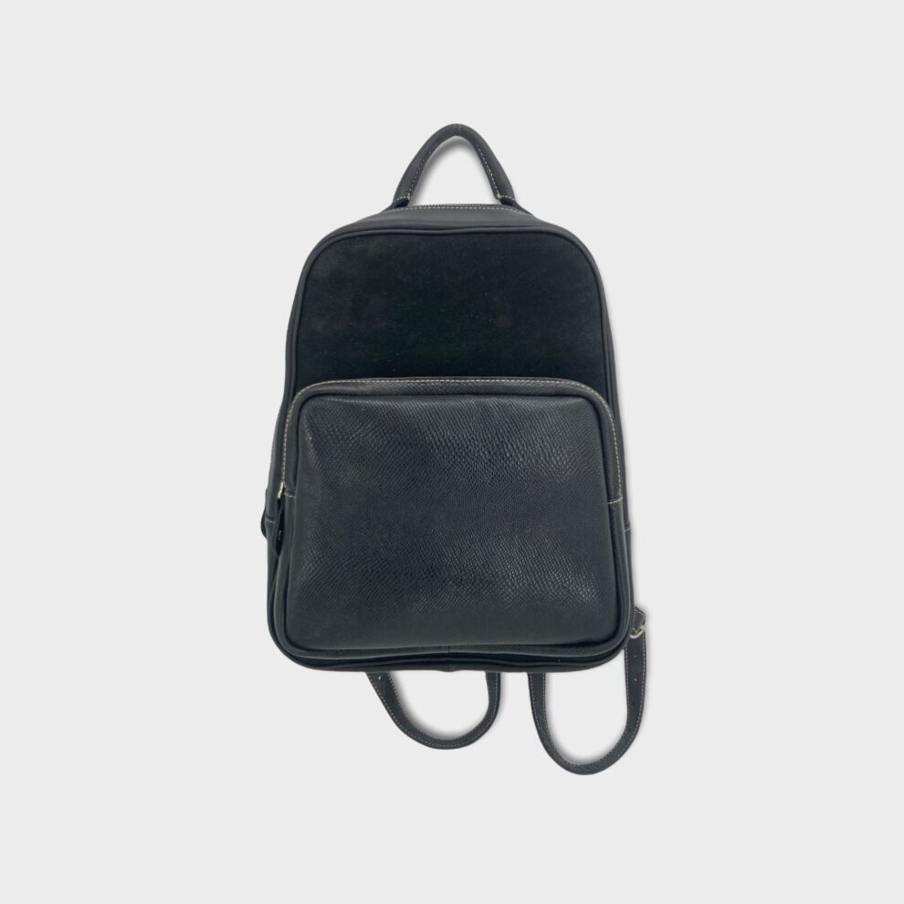 Mochila Pat Clasica Negra Vibora