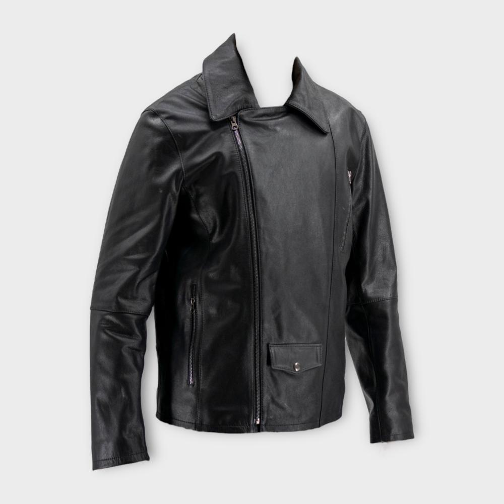 Campera tipo motoquera Neitan (con bolsillo)