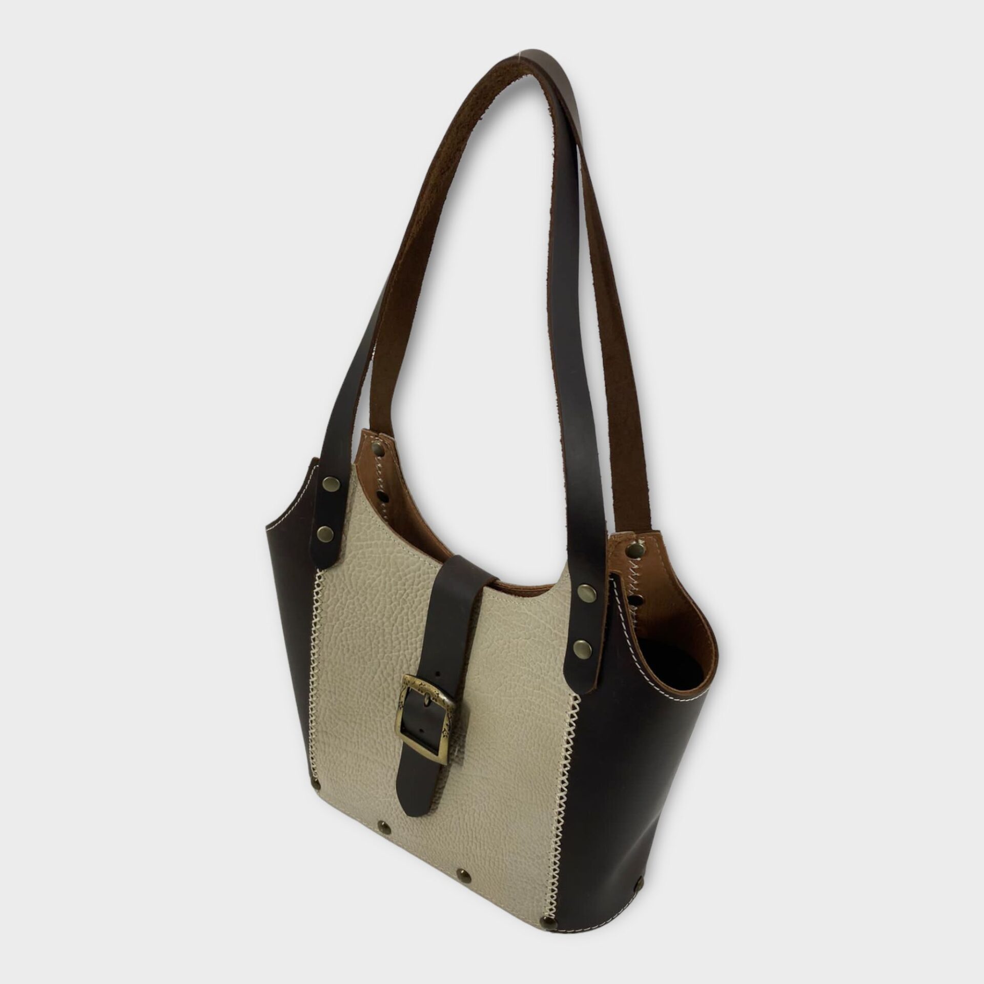 Matera de dama, modelo Baui, Marron y Beige